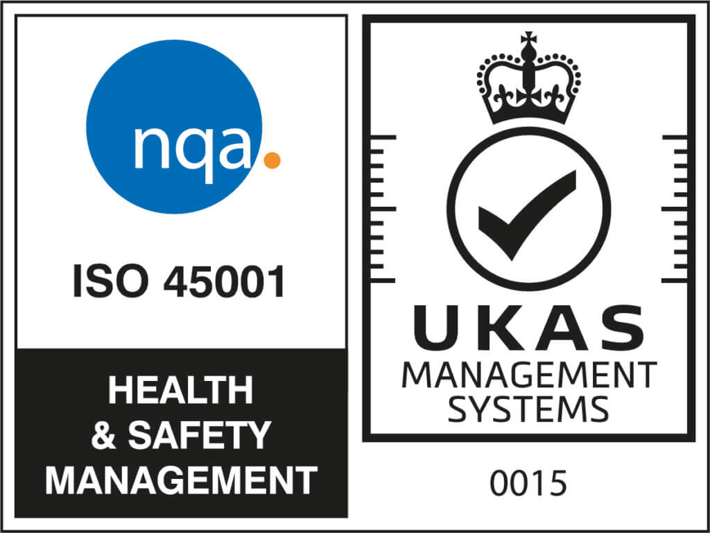 NQA ISO 45001 Logo.